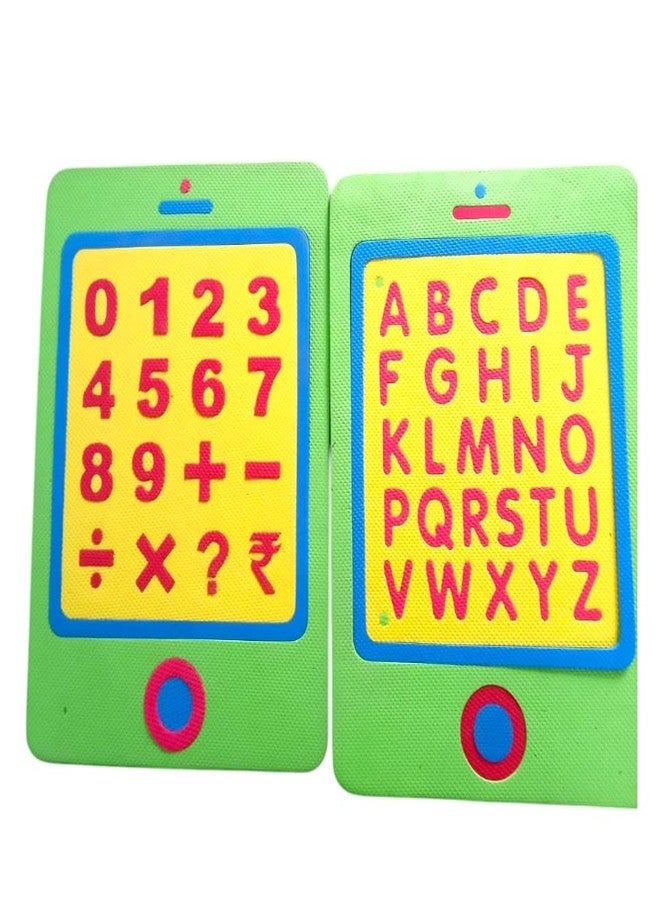 FUTUREZ KEY Alphabets and Numbers Eva mat Puzzle Set for Kids | Educational Learning Toy for Early Childhood Development (Pack of 2, English Elphabet & Number) - Image 1